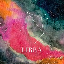 Libra + My project in Modern Watercolor Techniques course. Un progetto di Illustrazione tradizionale e Pittura ad acquerello di Ana Rivera - 03.09.2020