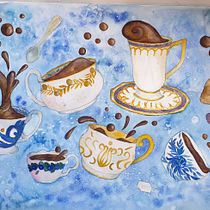 My project in Modern Watercolor Techniques course. Un progetto di Disegno artistico, Illustrazione infantile e Illustrazione tradizionale di Emma Bengtsson - 08.09.2020