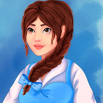 My project in Female Character Portraits in Procreate course. Projekt z dziedziny  R, sunek art, st, czn, R, sunek c i frow użytkownika ellisbee - 02.09.2020