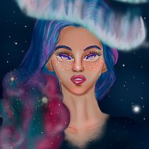 Mi Proyecto del curso: Retratos digitales de fantasía con Photoshop. Traditional illustration, and Digital Illustration project by Ronaldo Guerrero - 09.03.2020