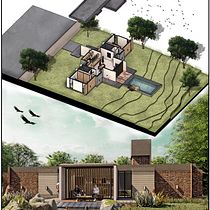 Mi Proyecto del curso: Ilustración digital de proyectos arquitectónicos. Architecture, Interior Architecture, and Design project by Alfonso Bayona - 09.03.2020