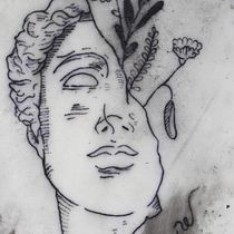 Meu projeto final em peles artificiais. Tattoo Design project by Igor Costa - 09.04.2020