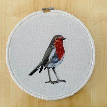 Mi Proyecto del curso: Pintar con hilo: técnicas de ilustración textil. Embroider project by Diana Osorio Rojas - 09.04.2020