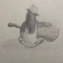 Mi Proyecto del curso: Dibujo anatómico para principiantes. Fine Arts, Sketching, Pencil Drawing, Drawing, Realistic Drawing, and Figure Drawing project by Miranda Valentina Rojas Camacaro - 12.31.2021