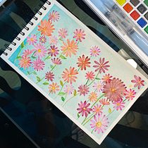 My project in Creation of Color Palettes with Watercolor course. Un progetto di Pittura ad acquerello di Martha Morales Hernandez - 21.09.2020