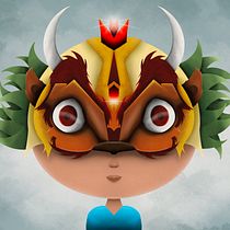 MultiMask: Ilustración digital con Procreate. Digital Illustration project by Axel eMK - 11.10.2020