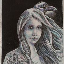 My project in Chiaroscuro Creative Portrait with Pencils course. Dream. . Un projet de Illustration traditionnelle de Lara Mazzocco - 05.09.2020