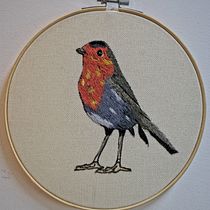 Mi Proyecto del curso: Pintar con hilo: técnicas de ilustración textil. Arts, Crafts, and Embroider project by paticoqui - 09.05.2020