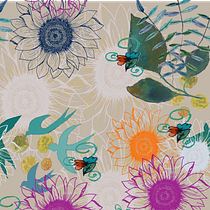 Mi Proyecto del curso: Creación de marca basada en tus propios estampados. Traditional illustration, Watercolor Painting, and Fiber Arts project by Berta Balaguer (Ilustradora de Acuarela) - 09.05.2020