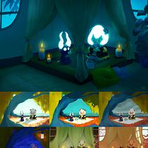Tea time - My project in Lighting Principles for Digital Painting course. Digital Illustration, and Digital Painting project by Elisa Moriconi - 09.06.2020