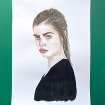 Mi Proyecto del curso: Retrato en acuarela a partir de una fotografía. Projekt z dziedziny Portret, Trad, c, jna ilustracja i Malowanie akwarelą użytkownika Eva Rueda - 06.09.2020