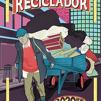 Mi Proyecto del curso: POSTER RECICLADOR. Ilustração tradicional projeto de Camilo Parra - 07.09.2020