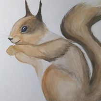 Mi Proyecto del curso: Técnicas experimentales de acuarela para principiantes . Traditional illustration project by samantha marilu romero pacheco - 09.07.2020