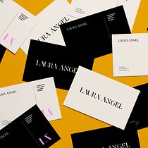 Personalización de tipografía para logo personal. Br, ing, Identit, Art Direction, Logo Design, Graphic Design, T, pograph, Design, T, and pograph project by Laura Ángel - 09.07.2020