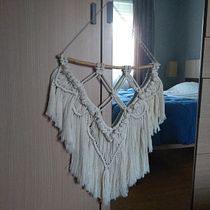 Mi Proyecto del curso: Introducción al macramé: creación de un tapiz decorativo Ein Projekt aus dem Bereich Makramee von alba_ga912 - 07.09.2020