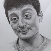 Mi Proyecto del curso: Retrato realista con lápiz de grafito. Desenho, Desenho a lápis, Desenho anatômico, Desenho artístico, Desenho de retrato, e Desenho realista projeto de Laura Jácome Cessa - 07.09.2020