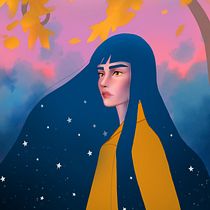 My project in Digital Fantasy Portraits with Photoshop course. Digital Drawing, Digital Illustration, and Digital Painting project by ecmdmr - 09.08.2020