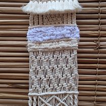 Meu projeto do curso: Introdução ao macramê: criação de um tapete decorativo Ein Projekt aus dem Bereich Makramee von Camila Simões de Faria - 09.09.2020