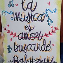 Mi Proyecto del curso: Caligrafía con pinceles de agua para principiantes. Un progetto di  di dayanpaez794 - 01.10.2020