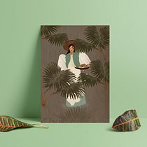 My project in Flat Illustration with Photoshop course. Graphic Design project by Pascha Hopkins - 09.08.2020