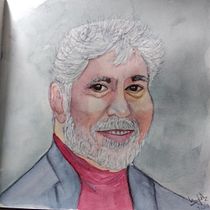 Mi Proyecto del curso: Cuaderno de retratos en acuarela. Por Mª José Alonso @alonsolmj. Portrait Drawing, and Watercolor Painting project by Mª José Alonso - 09.09.2020
