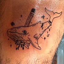 TATTOO CON POLILLA. Tattoo Design project by Musi Merari Gutiérrez Alvarado - 07.17.2020