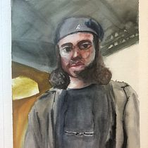 Mi Proyecto del curso: Cuaderno de retratos en acuarela. Traditional illustration, and Watercolor Painting project by lolour - 09.09.2020