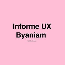 Mi Proyecto del curso: Principios fundamentales de UX_byaniam . Een project van UX / UI van nataliamendez2408 - 26.09.2020
