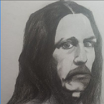 Another Diego. Desenho, e Desenho de retrato projeto de Mohamed Amine El Kasbi - 09.09.2020