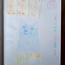 Mi Proyecto del curso: Cuadernos de dibujo: encuentra un lenguaje propio. Un proyecto de Dibujo e Ilustración tradicional de maite.lop.itu - 09.09.2020