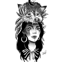 Mi Proyecto del curso: Diseño e ilustración digital de tatuajes con Procreate. Traditional illustration project by Ariadna Balagué Núñez - 09.09.2020
