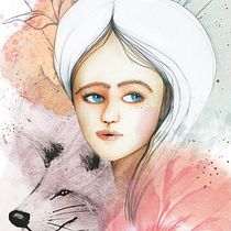 Mi Proyecto del curso: Retrato ilustrado en acuarela. Un projet de Illustration traditionnelle , et Dessin de portrait de loliklo - 09.09.2020