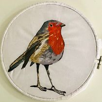 Mi Proyecto del curso: Pintar con hilo: técnicas de ilustración textil. Embroider project by Hilda Sepulveda - 09.10.2020
