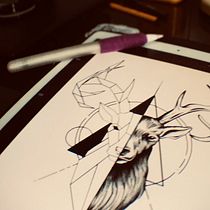 Meu projeto do curso: Desenho e ilustração digital de tatuagens com o Procreate. Digital Painting project by Anderson Nazario - 09.11.2020