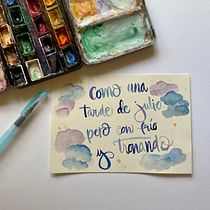 Mi Proyecto del curso: Caligrafía itálica con brush pen Ein Projekt aus dem Bereich  von Celia González González - 11.09.2020
