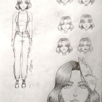 Mi Proyecto del curso: Creación de personajes manga. Character Design project by barrigaeliana - 09.11.2020