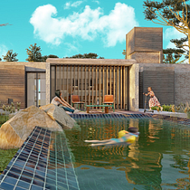 Mi Proyecto del curso: Ilustración digital de proyectos arquitectónicos. Architecture, Architectural Illustration, L, scape Architecture, Digital Illustration, and Digital Architecture project by Karlita Velazco - 08.04.2020