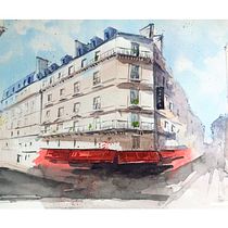 Mi Proyecto del curso: Dibujo arquitectónico con acuarela y tinta. Arte urbana projeto de Jose Albelda - 13.09.2020