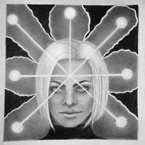 Mentalismo: el poder del pensamiento positivo. Traditional illustration project by Kenia Fx - 12.24.2020