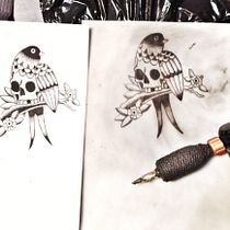 Hugorila Design - 1º Projecto. Tattoo Design project by Hugo Costa - 09.28.2020