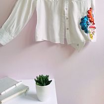 Mi Proyecto del curso: Diseño de moda: pintura y bordado sobre prendas Ein Projekt aus dem Bereich Malerei, Modedesign, Stickerei, DIY, Upc, cling und Textildesign von dalilastextil - 12.09.2020