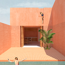 Meu projeto do curso: Representação gráfica de projetos arquitetônicos. Un projet de Architecture , et Collage de Juliana Leite - 12.09.2020