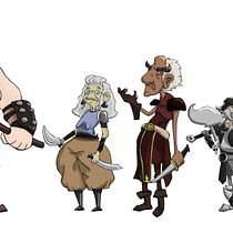 Mi Proyecto del curso: Fábrica de personajes ilustrados. Character Design, and Traditional illustration project by Gerson - 09.12.2020