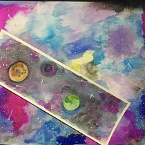 Mi Proyecto del curso: Técnicas modernas de acuarela. Watercolor Painting project by Alba Giselle - 09.17.2020