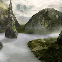 Mi Proyecto del curso: Matte Painting: creando mundos fotorrealistas. Sketching, Photographic Composition, Creativit, Design, and Photomontage project by Evelyn Ouzande - 09.13.2020
