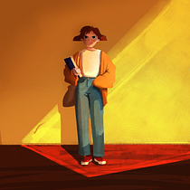 My project in Lighting Principles for Digital Painting course. Children's Illustration, Digital Illustration, and Traditional illustration project by Beata Kępa - 09.13.2020