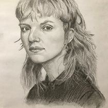 Primer Retrato. Pencil Drawing project by José Morales Flores - 09.14.2020