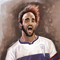 Mi Proyecto del curso: Pinceles y pixeles: introducción a la pintura digital en Photoshop. Projekt z dziedziny R, sunek c, frow, Trad, c, jna ilustracja, Ilustracja c i frowa użytkownika dnunezm - 14.09.2020