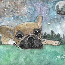 Mi Proyecto del curso: Técnicas modernas de acuarela. Watercolor Painting project by Aura Moreno - 09.14.2020