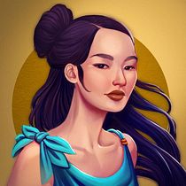 Mi Proyecto del curso: Retrato de personajes femeninos con Procreate. Digital Drawing project by Ursula Lopez Sorribes - 09.14.2020